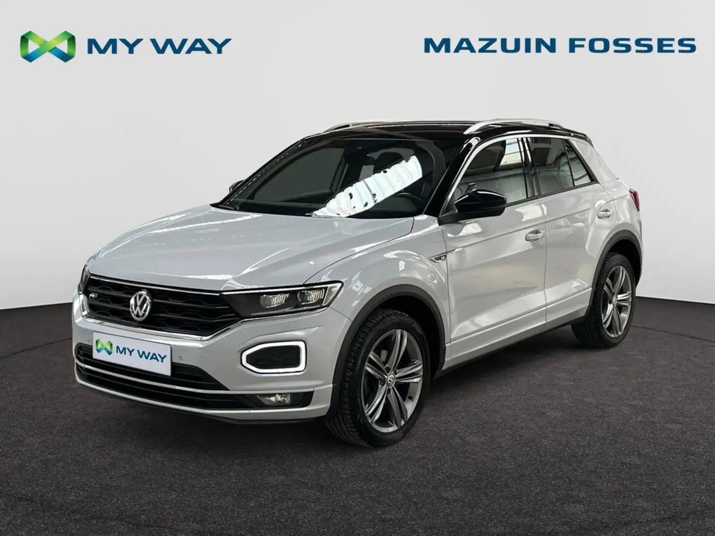 Volkswagen T-Roc T-Roc Style 1.5 TSI 110 kW (150 ch) 6 vitesses man Weiß - 1