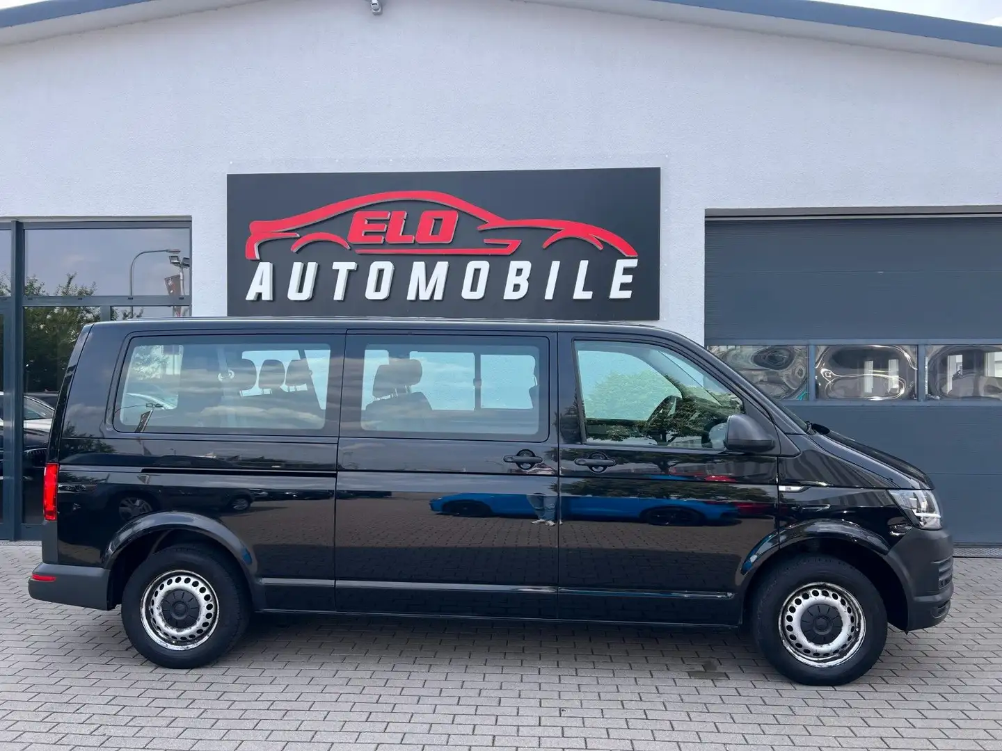 Volkswagen T6 Transporter Kasten Lang*9-Sitzer*Navi*DSG* Zwart - 2