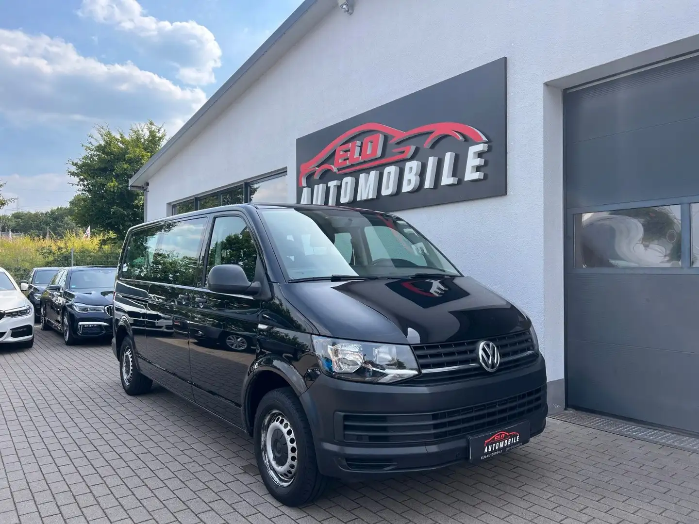 Volkswagen T6 Transporter Kasten Lang*9-Sitzer*Navi*DSG* Zwart - 1