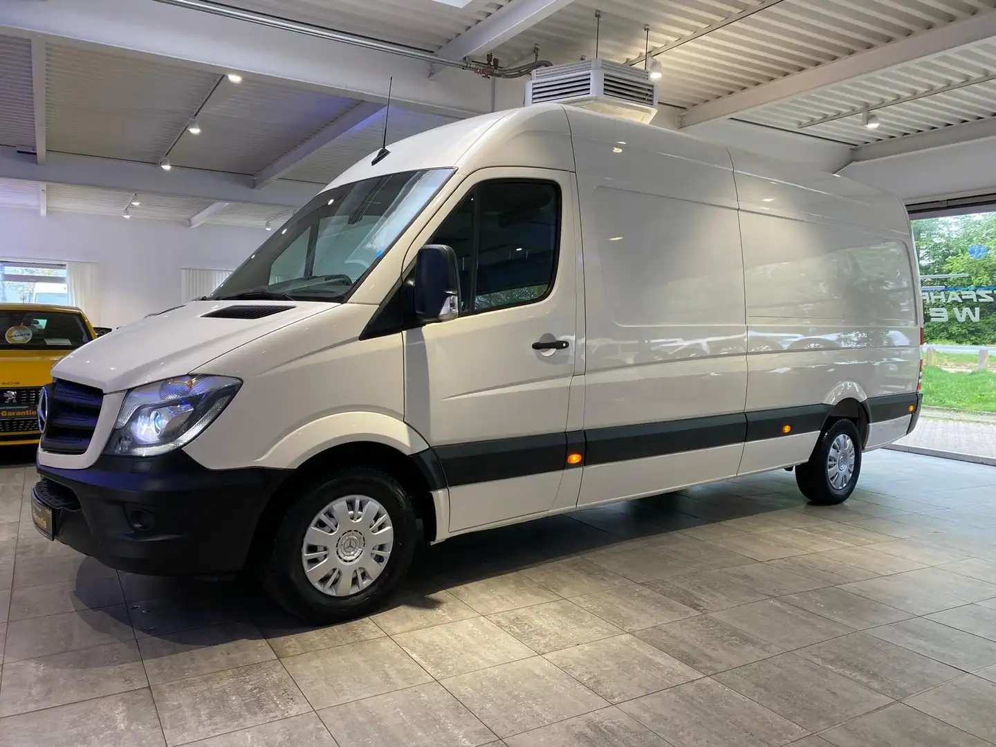 Mercedes-Benz Sprinter 319 CDI Maxi Hoch+Lang*Garantie*1.Hand* White - 2