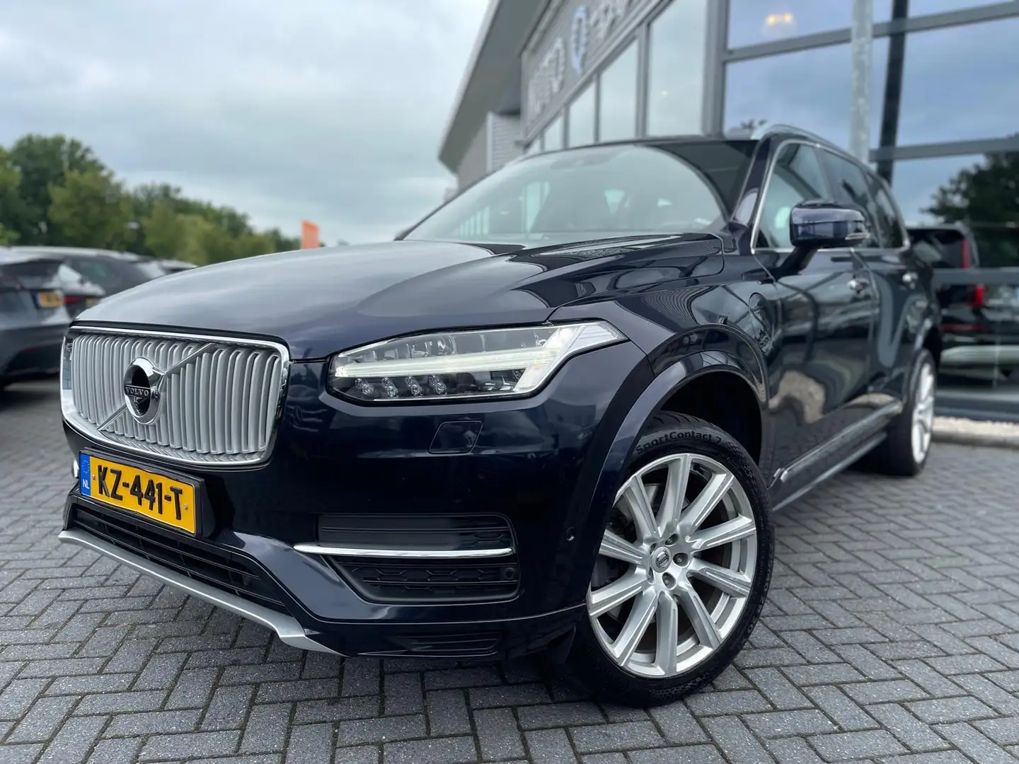 Volvo XC90 2.0 T8 Twin Engine AWD Inscription | Hybride | Aut Blauw - 2