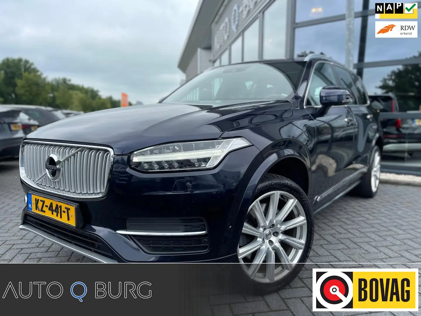Volvo XC90 2.0 T8 Twin Engine AWD Inscription | Hybride | Aut Blauw - 1