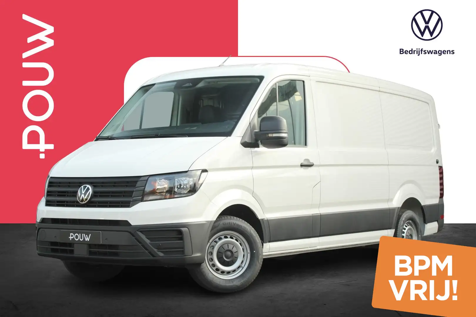 Volkswagen Crafter 30 2.0 TDI 140pk L3H2 Trendline | Trekhaak | Achte Wit - 1
