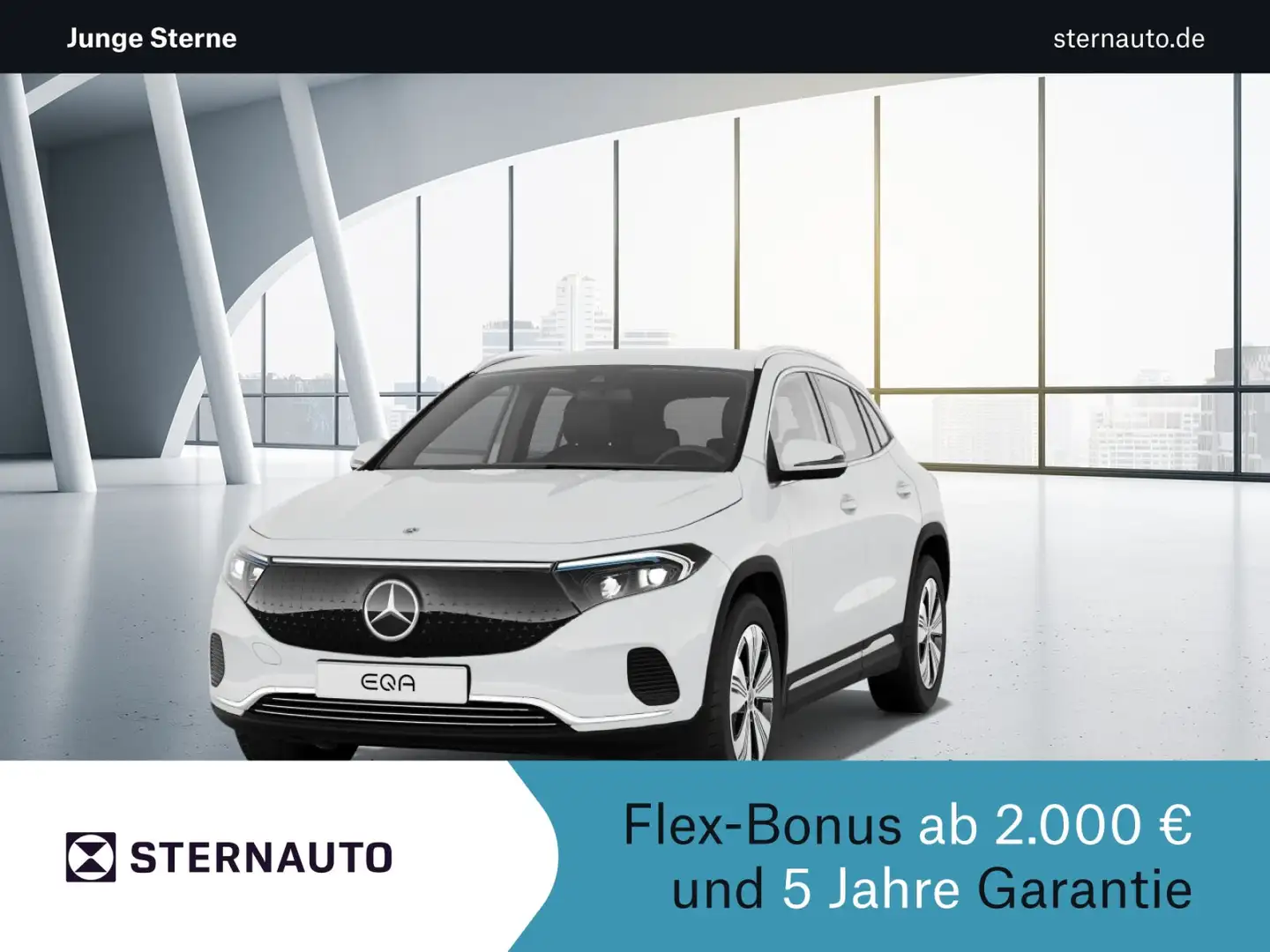 Mercedes-Benz EQA 250 EQA 250 Progressive WinterPak AppleCarPlay RüKam Blanc - 1