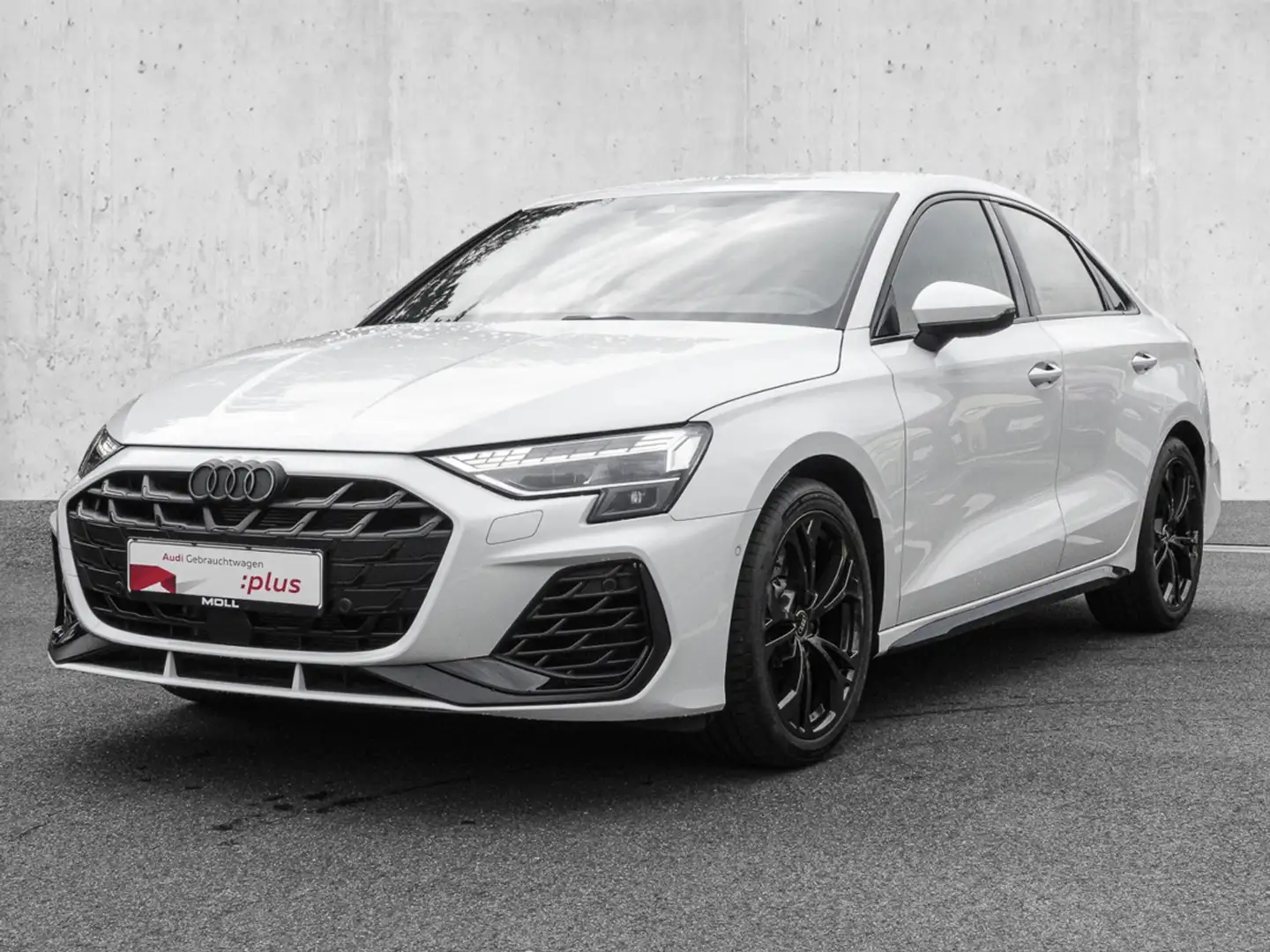 Audi S3 Limousine TFSI quattro S tronic NAVI LEDER Blanc - 2