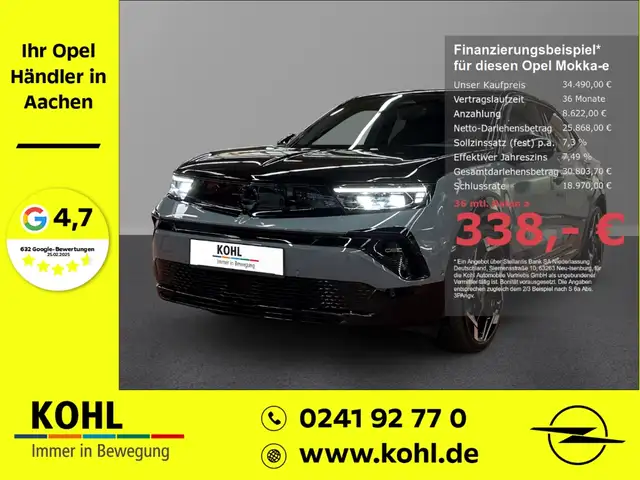 Opel Mokka-E GSE Elektro 281PS 54kWh Navi Keyless PDCv+h Bidire