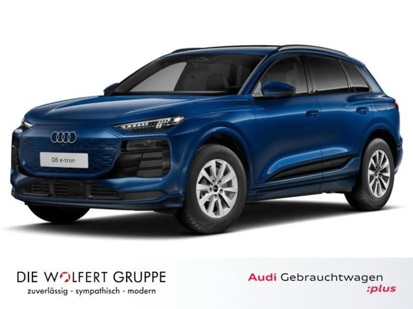 Audi Q6 e-tron **0,25%**WINTERRÄDER*ACC*360°*PANO Blau - 2
