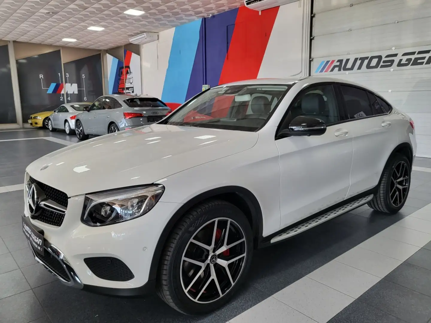 Mercedes-Benz GLC 220 Coupé 220d 4Matic Aut. Weiß - 1
