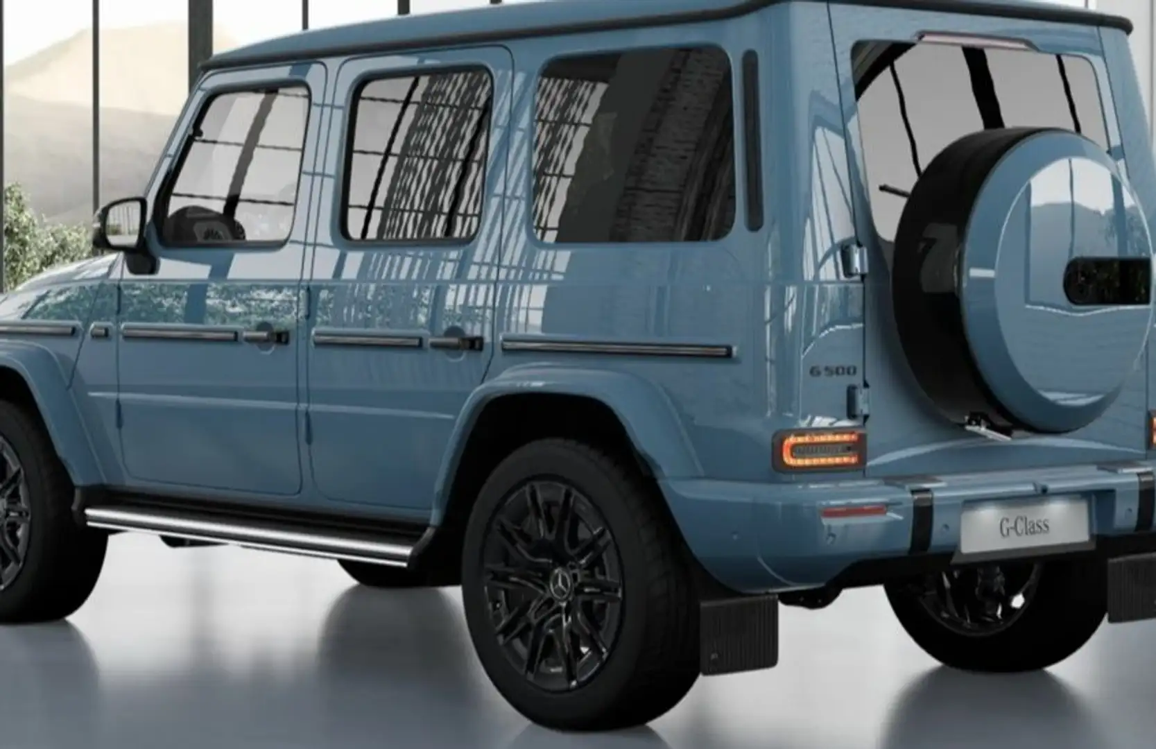 Mercedes-Benz G 500 Linea Exclusive Exterior 4Matic 9G-Tronic Azul - 2