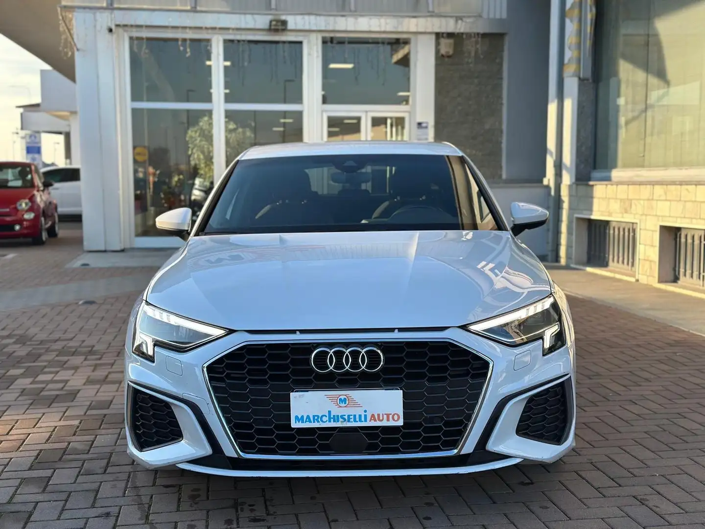 Audi A3 Sportback 30 2.0 tdi S line edition s-tronic Bianco - 2