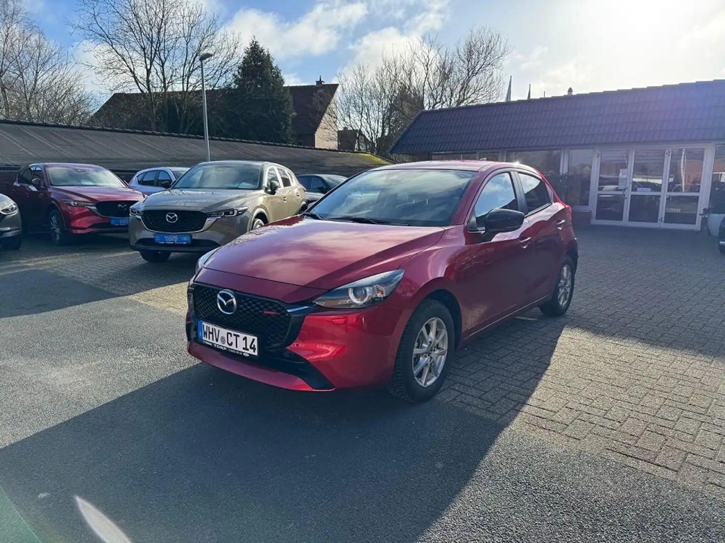 Mazda 2 Skyactiv 1.5 l 90 PS HOMURA Rot - 1