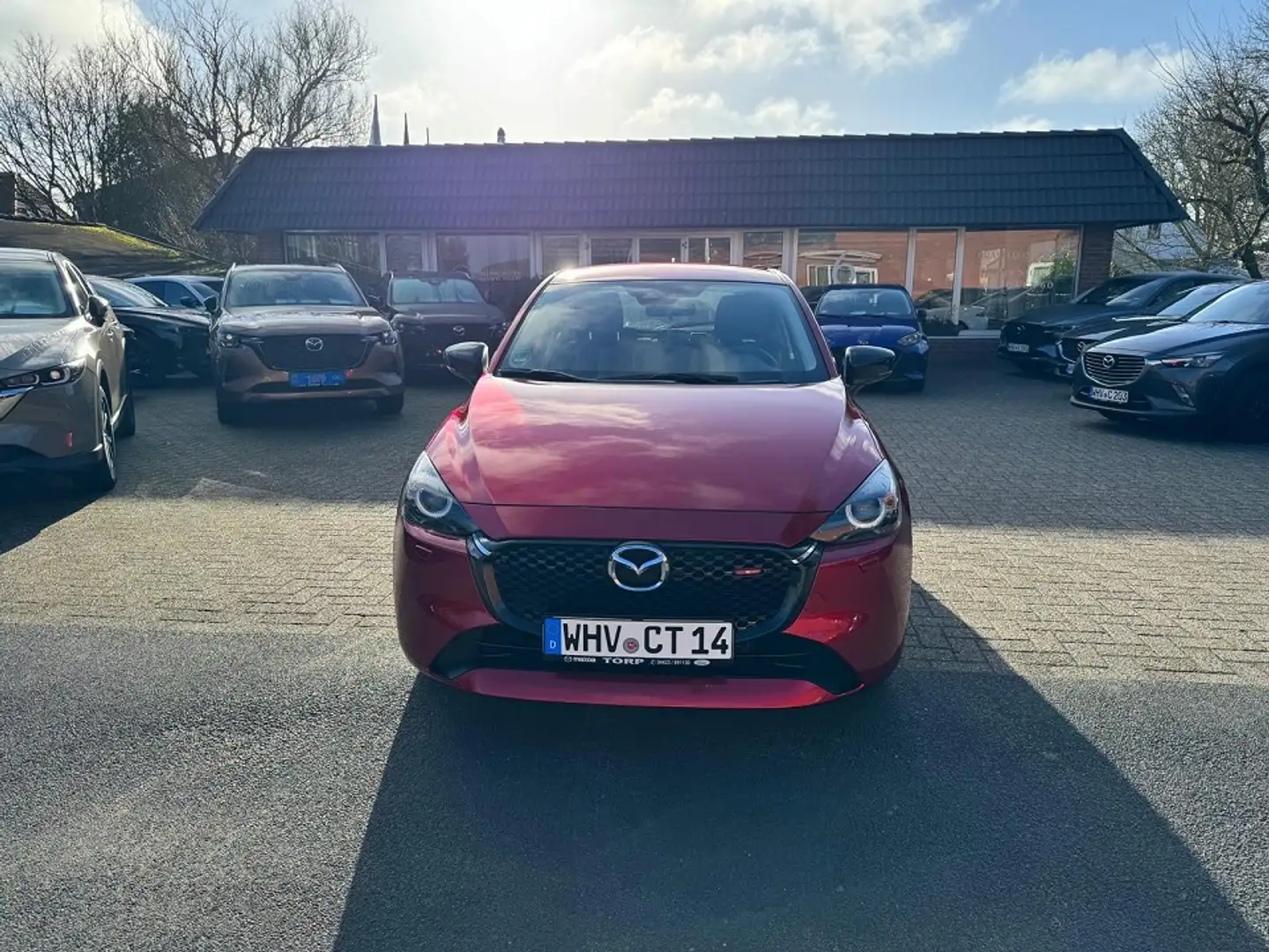 Mazda 2 Skyactiv 1.5 l 90 PS HOMURA Rot - 2