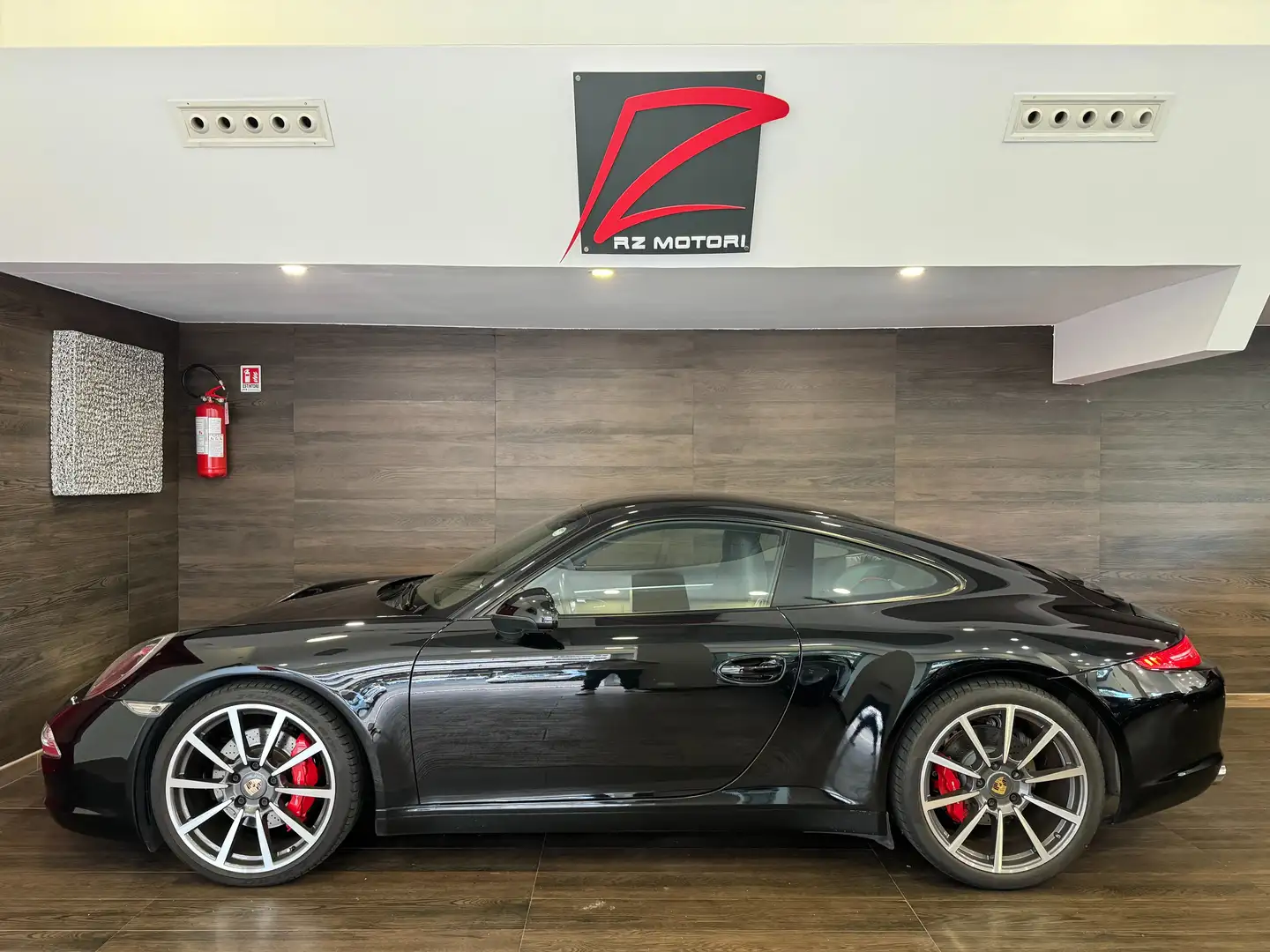 Porsche 991 Coupe 3.8 Carrera S-BOOK SERVICE-ITALIANA-CHRONO Negro - 1
