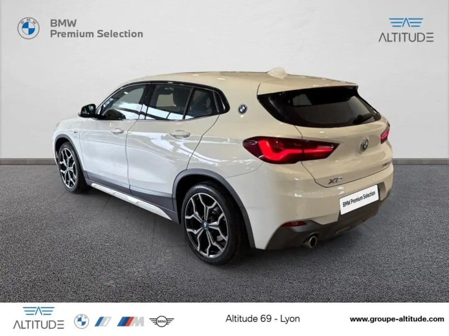 BMW X2 xDrive25eA 220ch M Sport X Euro6d-T 6cv Blanc - 2
