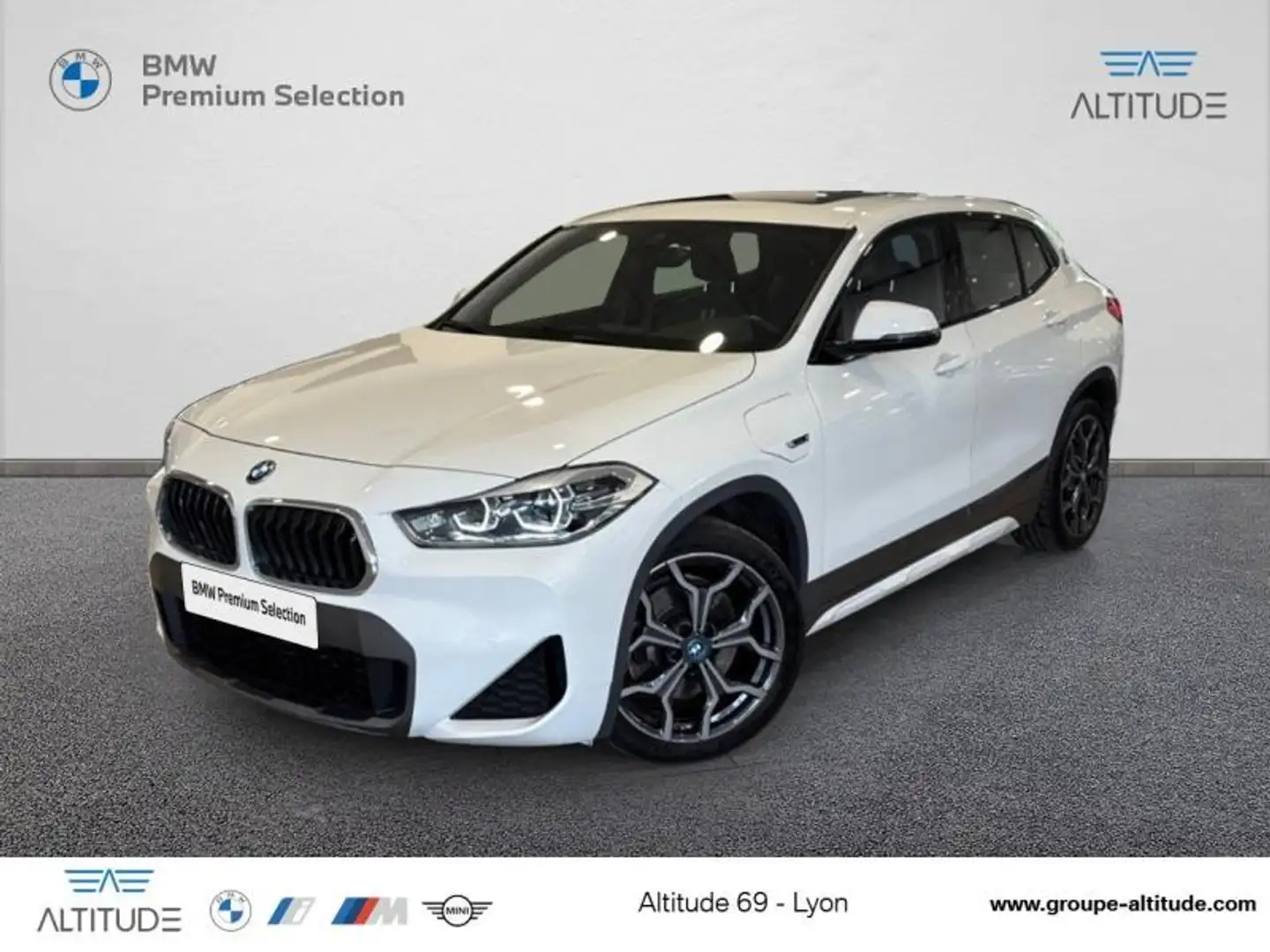 BMW X2 xDrive25eA 220ch M Sport X Euro6d-T 6cv Blanc - 1
