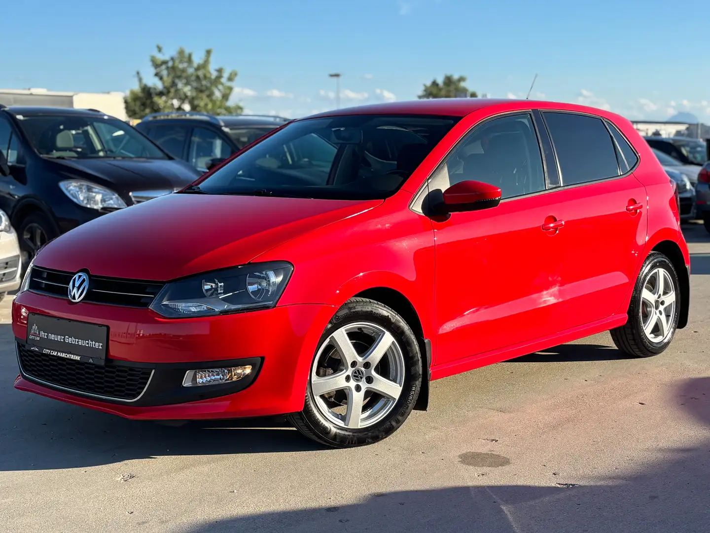 Volkswagen Polo Highline | PICKERL 05/27 | TOP GEPFLEGT | 1.6 TDI Rot - 1