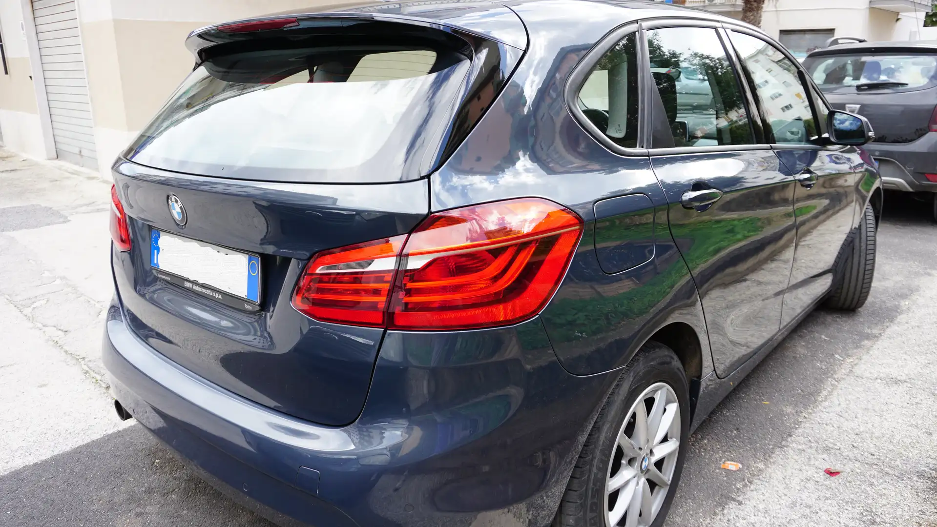 BMW 218 Serie 2 F45 2014 Active Tourer218d auto Blau - 2