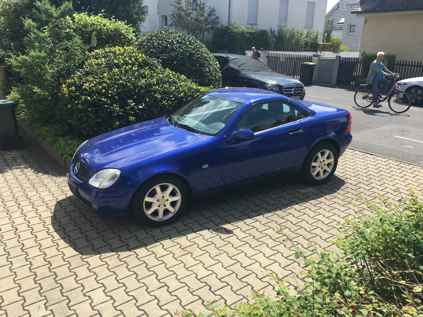Mercedes-Benz SLK 200 Cabrio Blau - 1