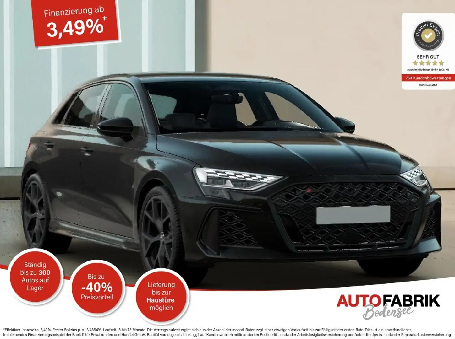 Audi RS3 Sportback 2.5l Quattro S tronic Android Auto*SHZ*A Negru - 1
