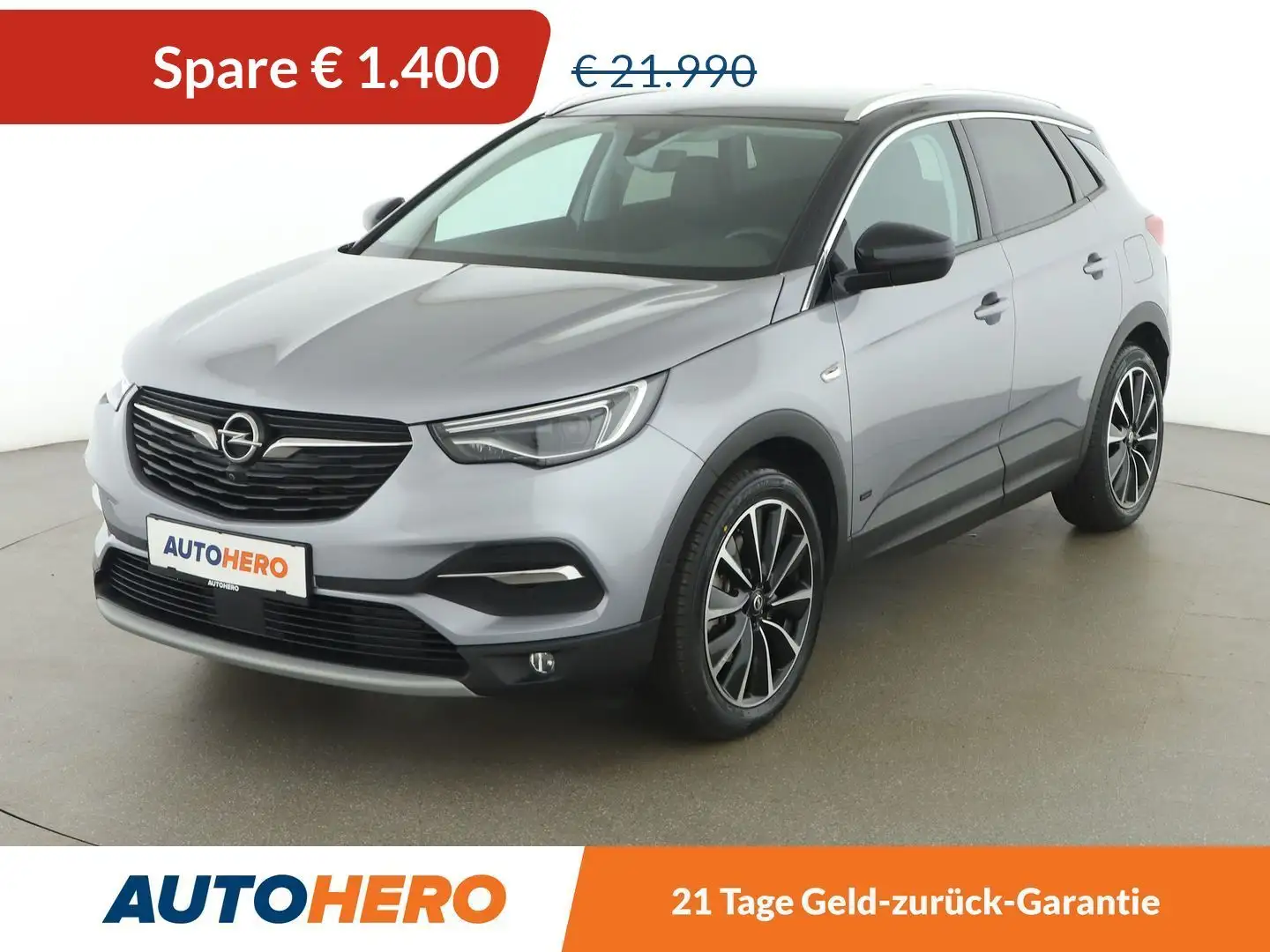 Opel Grandland X 1.6 Plug-in Hybrid 4 Ultimate Aut. *LED*SPUR*CAM* Grau - 1
