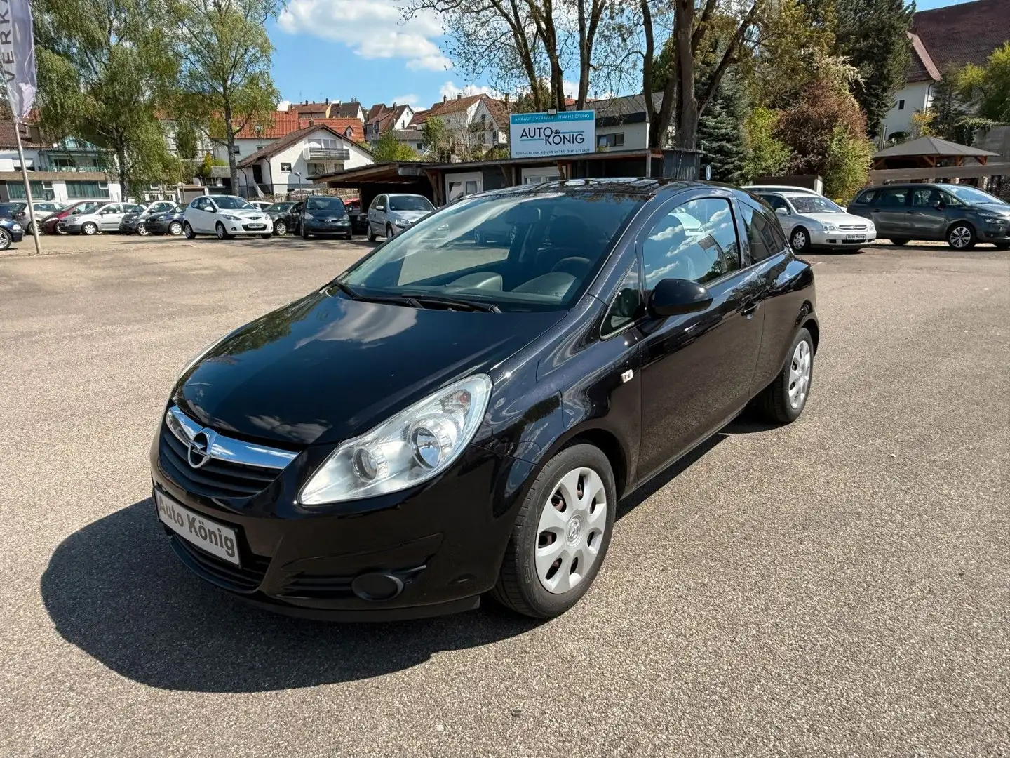 Opel Corsa D Edition*KLIMA*NAVI*LPG/BENZIN* Schwarz - 2