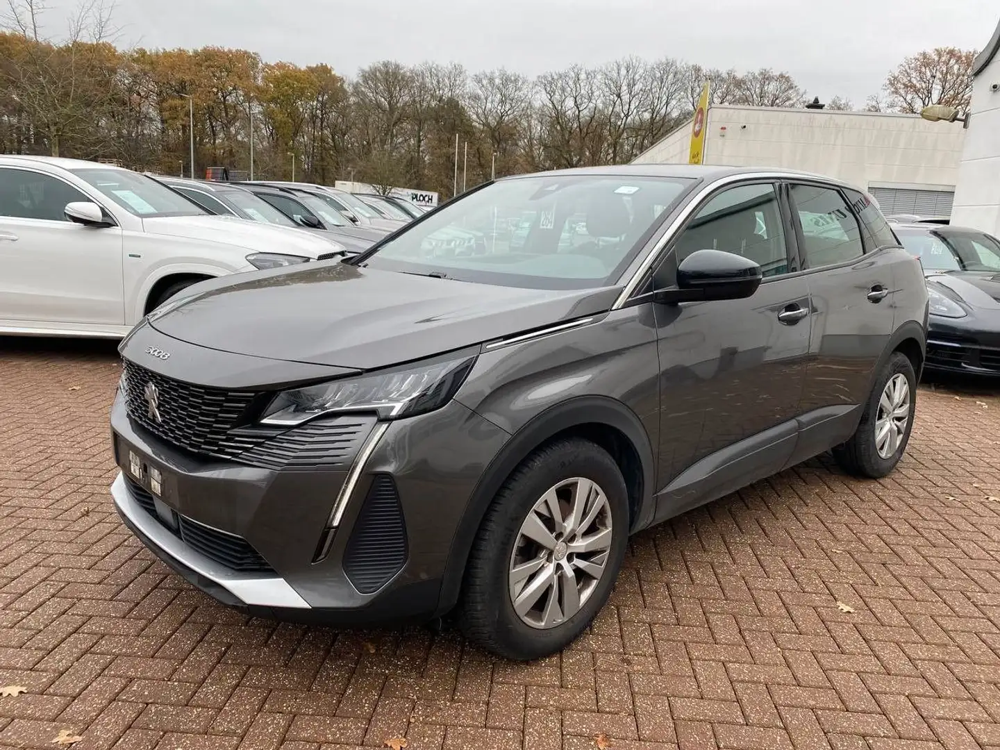 Peugeot 3008 Active Pack Led Kamera Navi Scheckheft Grau - 1
