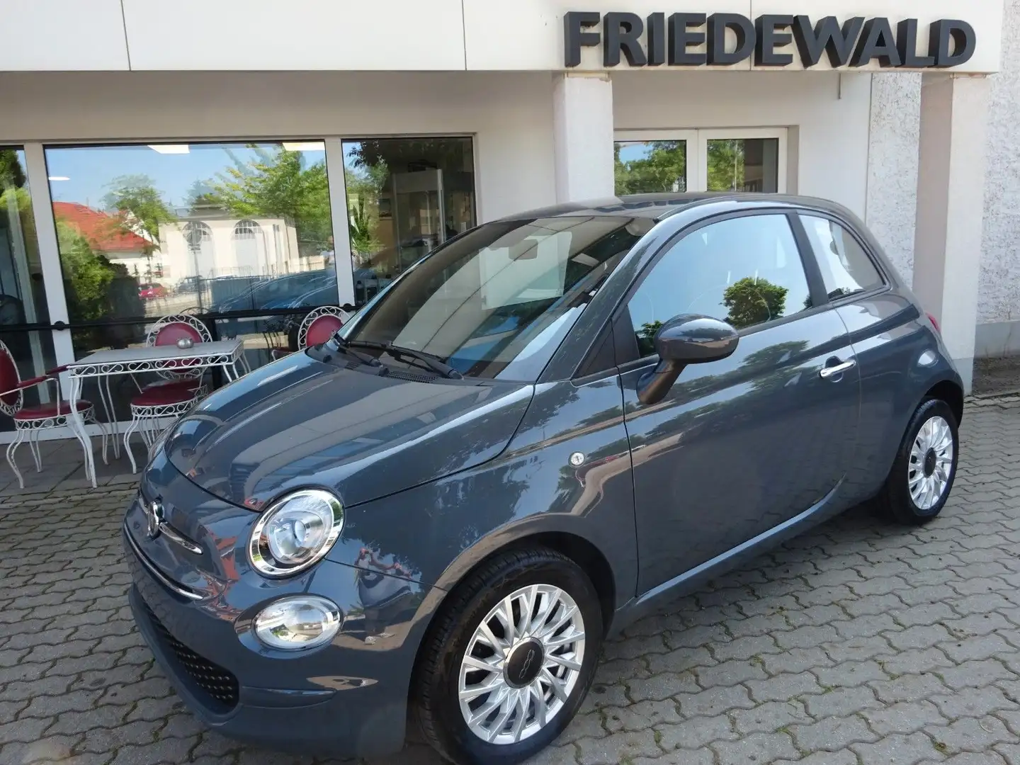 Fiat 500 Mild Hybrid Gris - 1