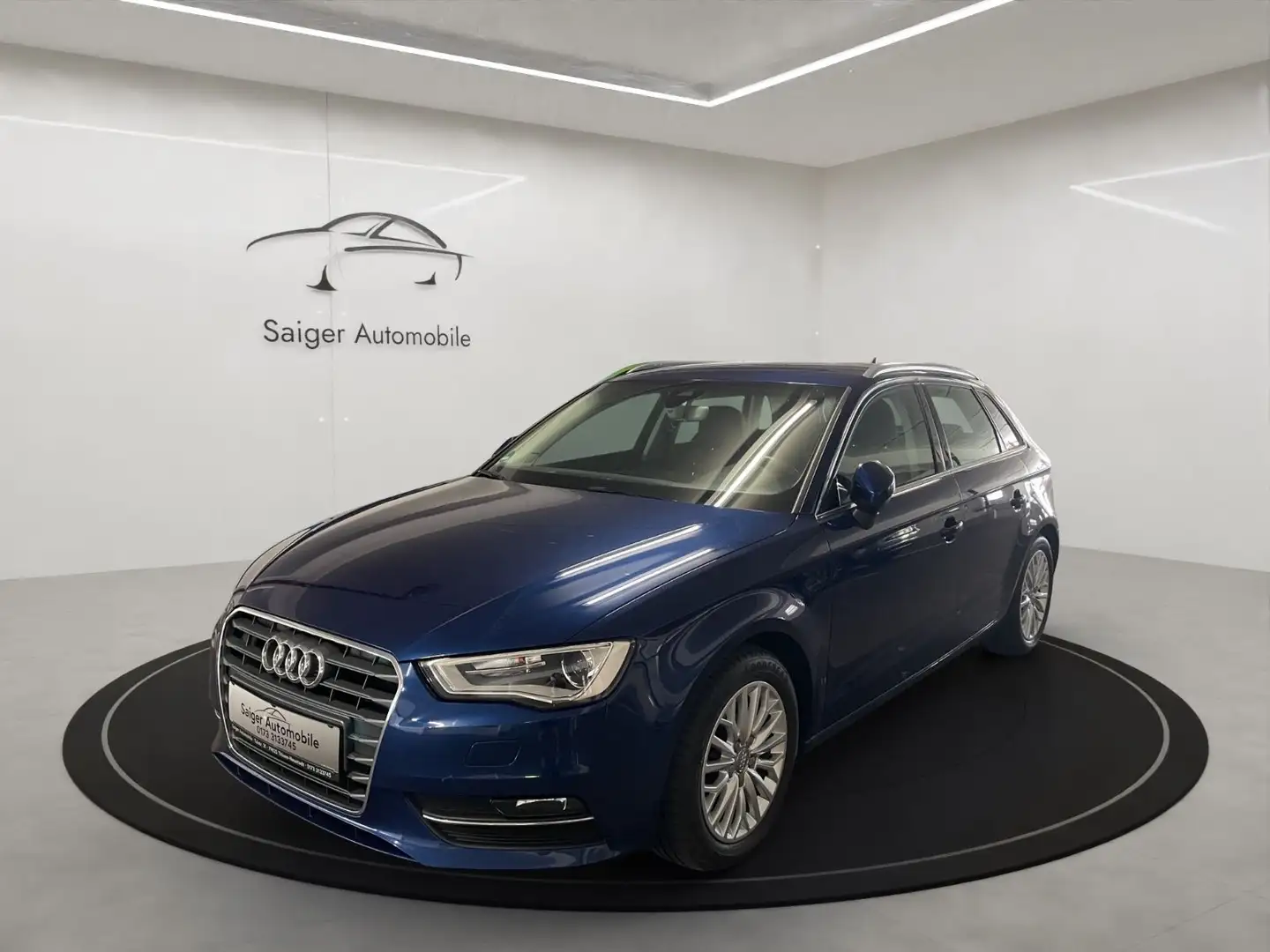 Audi A3 Sportback Ambition Tmp Pdc Sch Azul - 1