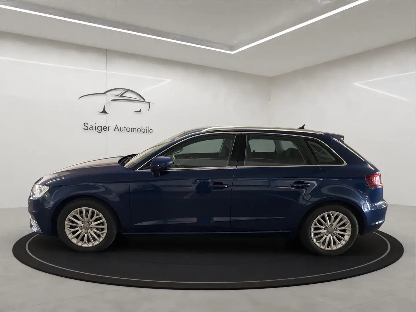 Audi A3 Sportback Ambition Tmp Pdc Sch Azul - 2