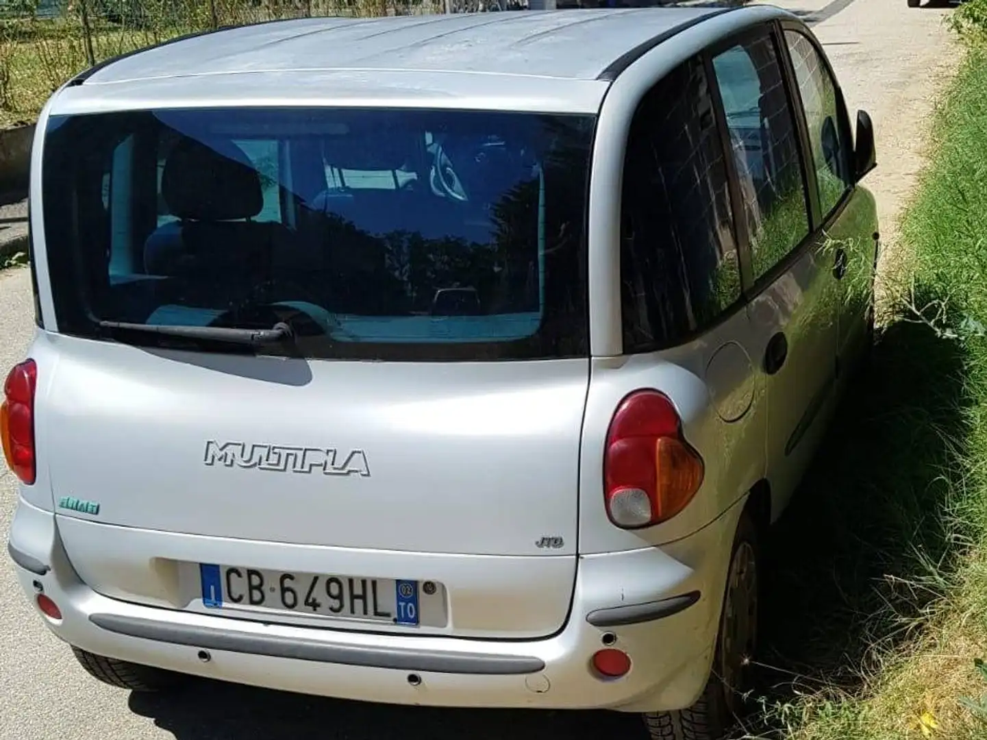 Fiat Multipla Multipla 1.9 jtd ELX Silber - 2