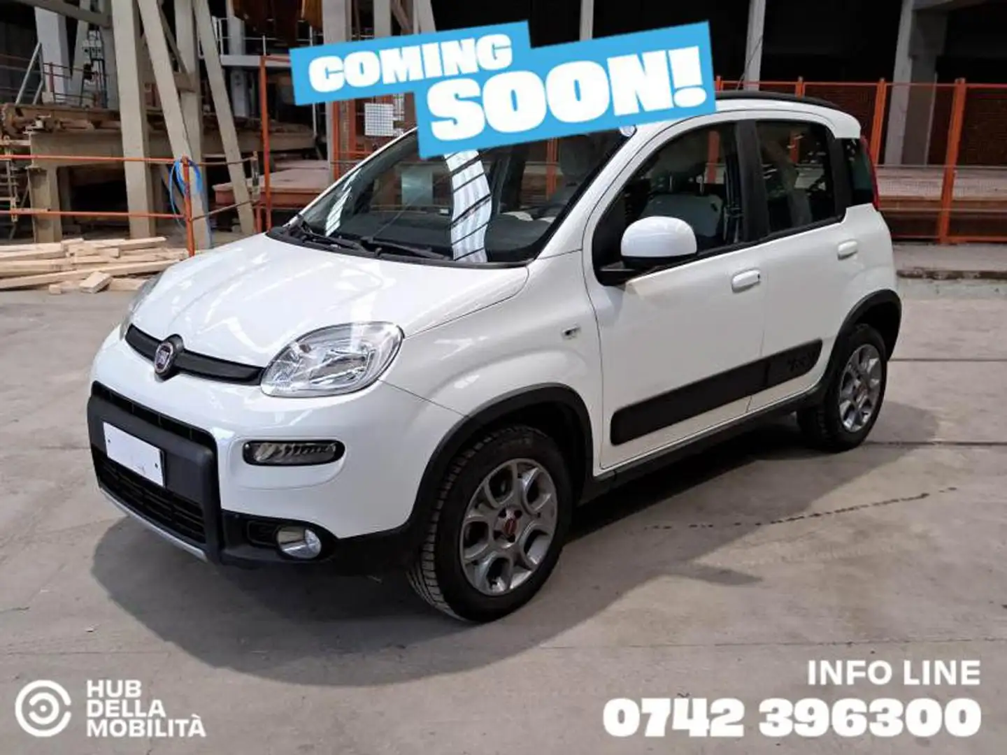 Fiat Panda 1.3 MJT 95 CV S&S 4x4 Blanc - 2