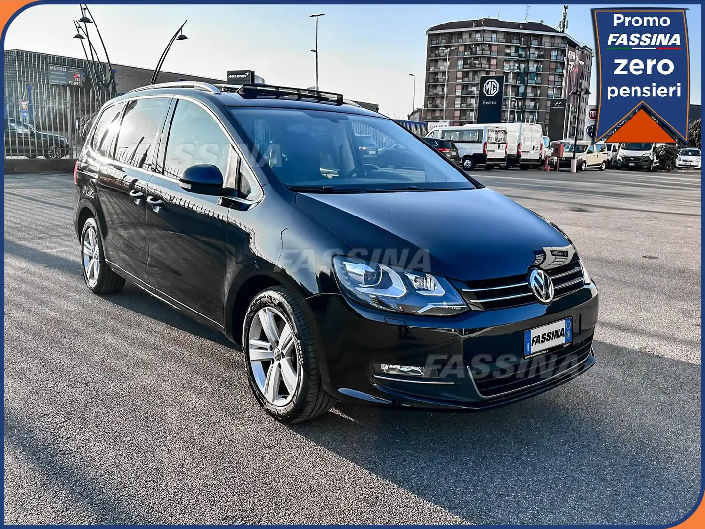 Volkswagen Sharan 2.0 TDI 184 CV DSG Highline Negro - 1