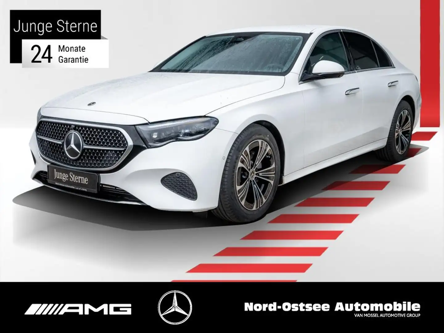 Mercedes-Benz E 220 d Avantgarde Adv.Plus AHK Dsitro LHZ SHZ Blanc - 1