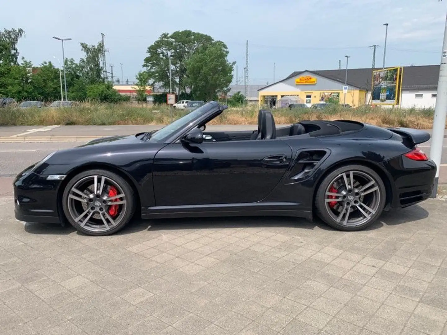 Porsche 997 Turbo Cabrio 2.Generation, PDK, BRD, TÜV NEU Schwarz - 1