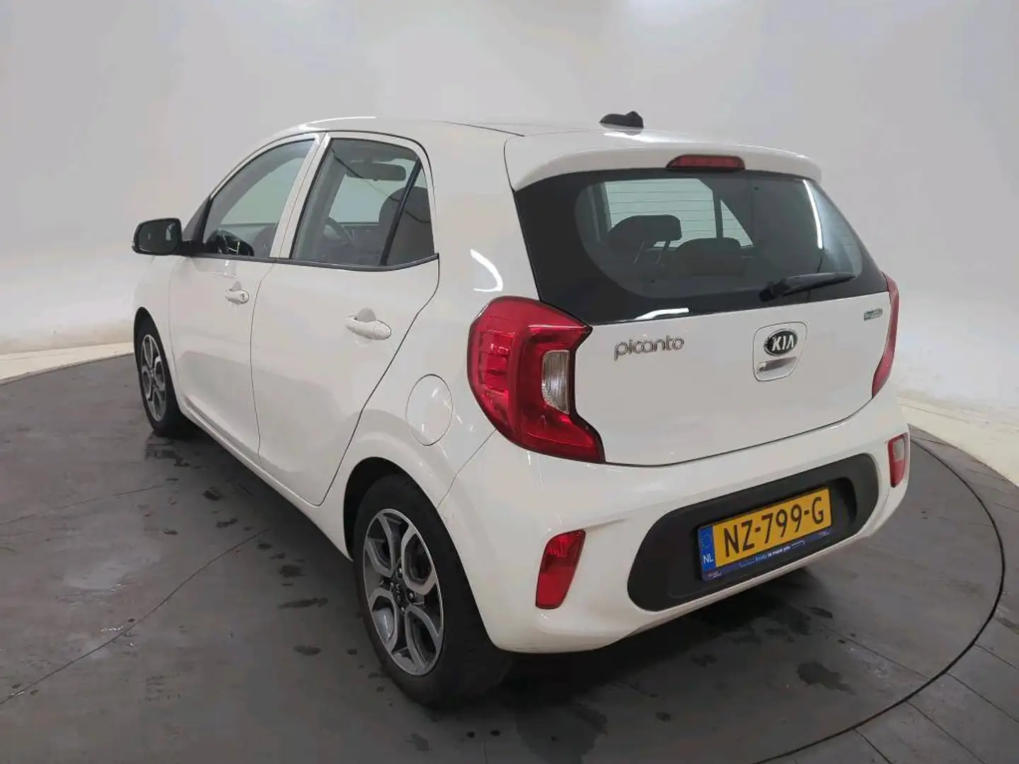 Kia Picanto 1.0 CVVT 5-zits First Edition Clima/Cruise/Navi Or Blanc - 2