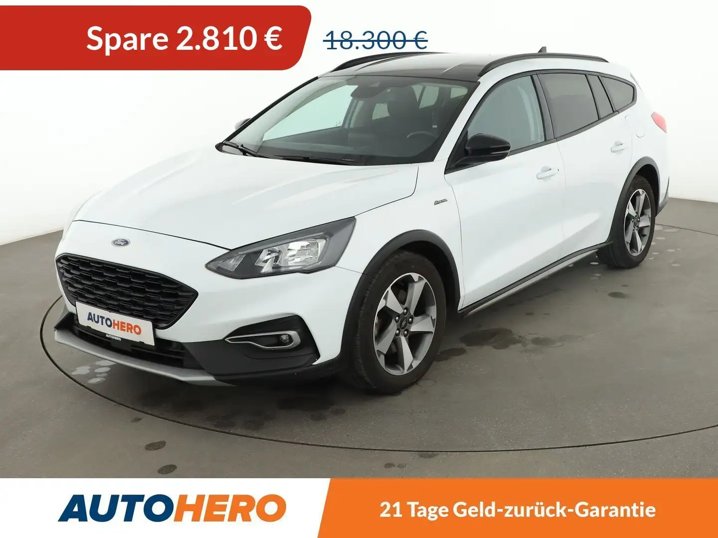 Ford Focus 1.0 EcoBoost Active *NAVI*TEMPO*PDC*SHZ*LHZ*ALU* Weiß - 1