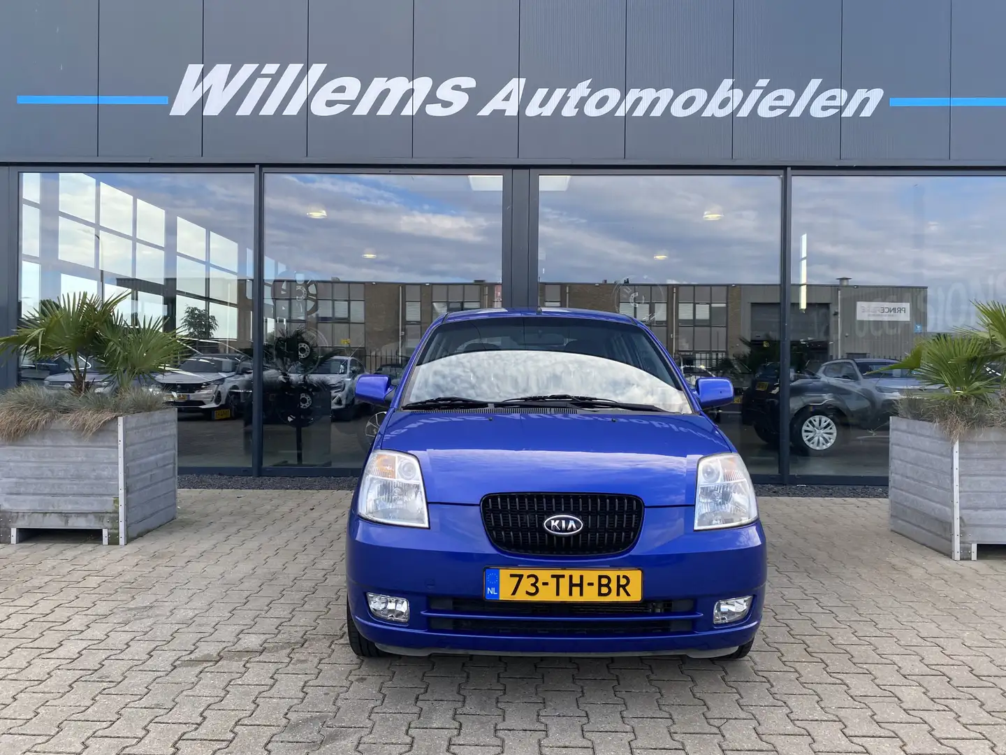 Kia Picanto 1.0 M-bition Airco, App Connect & Elektrische Rame Blauw - 2
