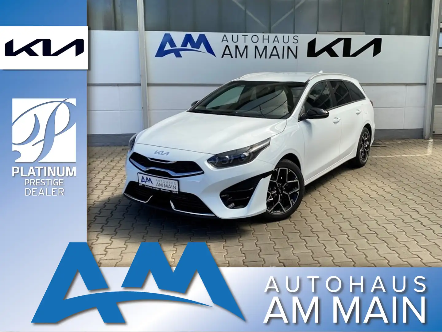Kia Ceed SW / cee'd SW 1.5T DCT GT-LINE Weiß - 1