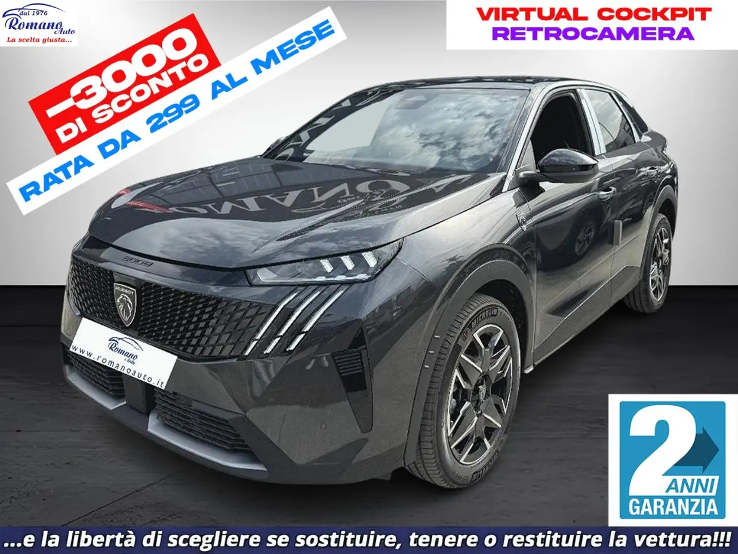 Peugeot 3008 1.2 hybrid GT 136cv e-dcs6 Grigio - 1