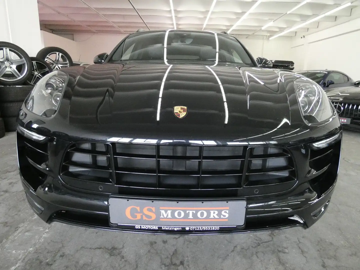 Porsche Macan MACAN S Diesel*NAVI*XENON*SPORTDESIGN*PANO Noir - 2