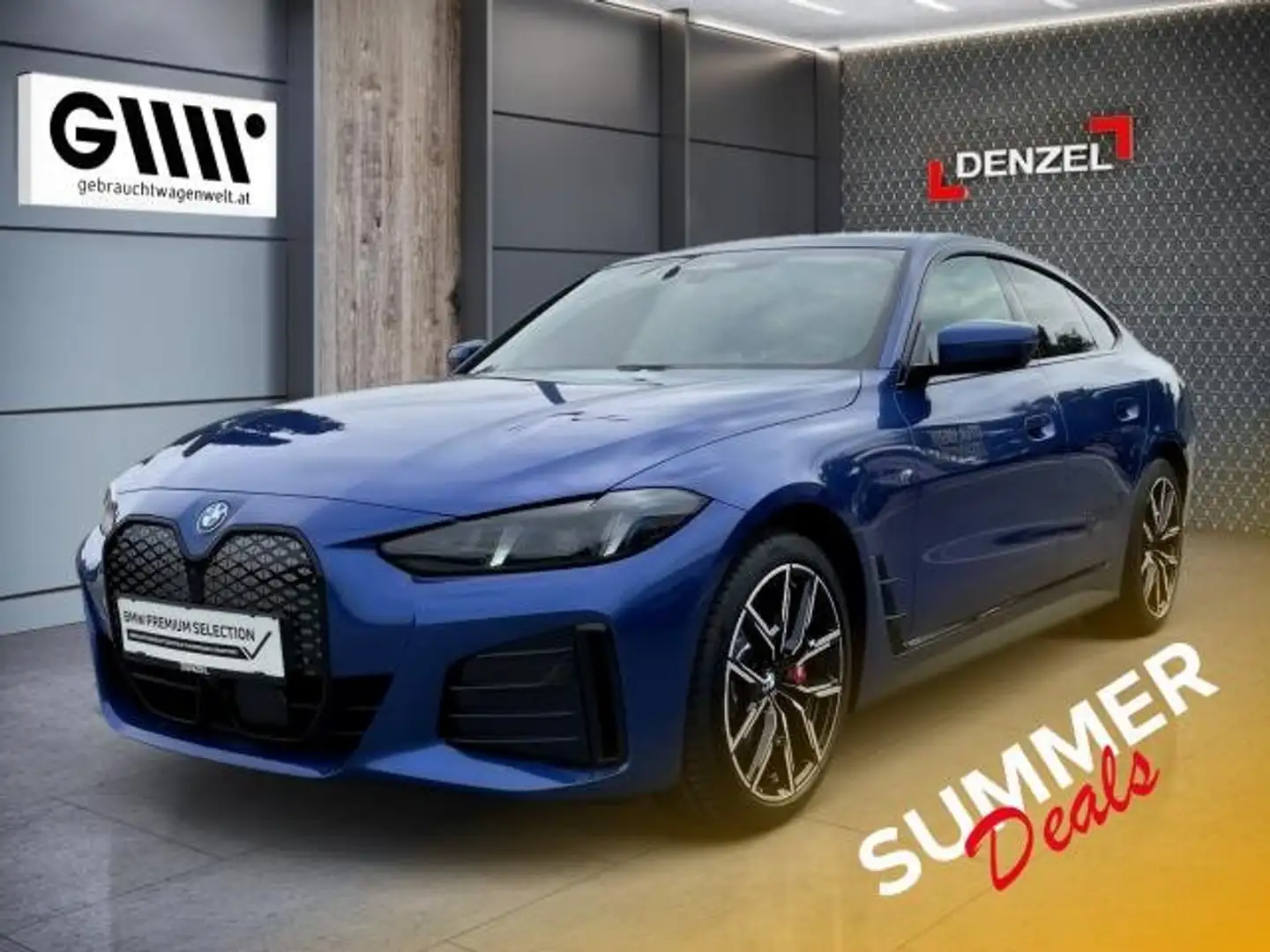BMW i4 xDrive40 Gran Coupe G26 Blau - 1