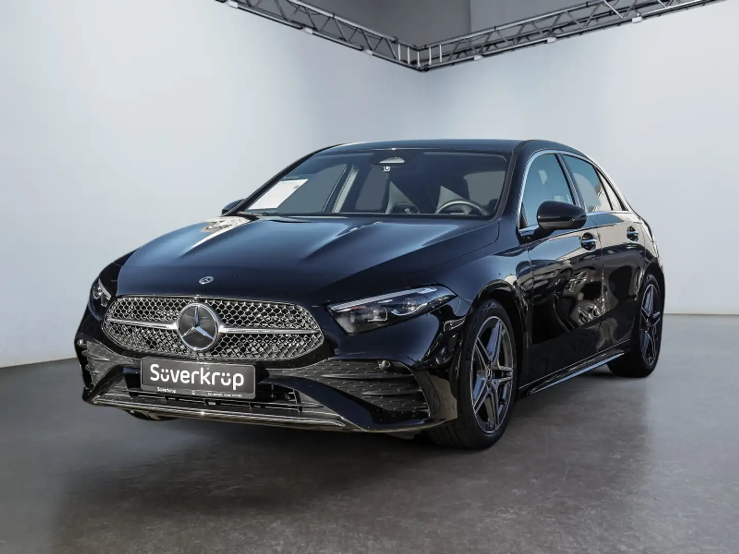 Mercedes-Benz A 200 AMG MULTI AHK DISTR KAMERA SPUR PDC SHZ Schwarz - 2