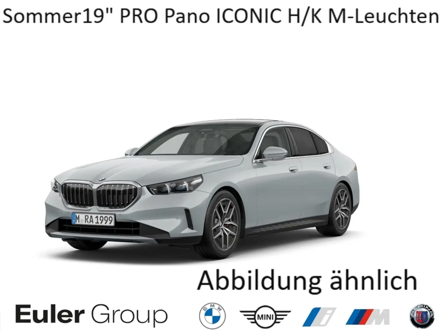 BMW 520 i M-Sport PRO 19'' Pano ICONIC H/K M-Leuchten Grau - 1