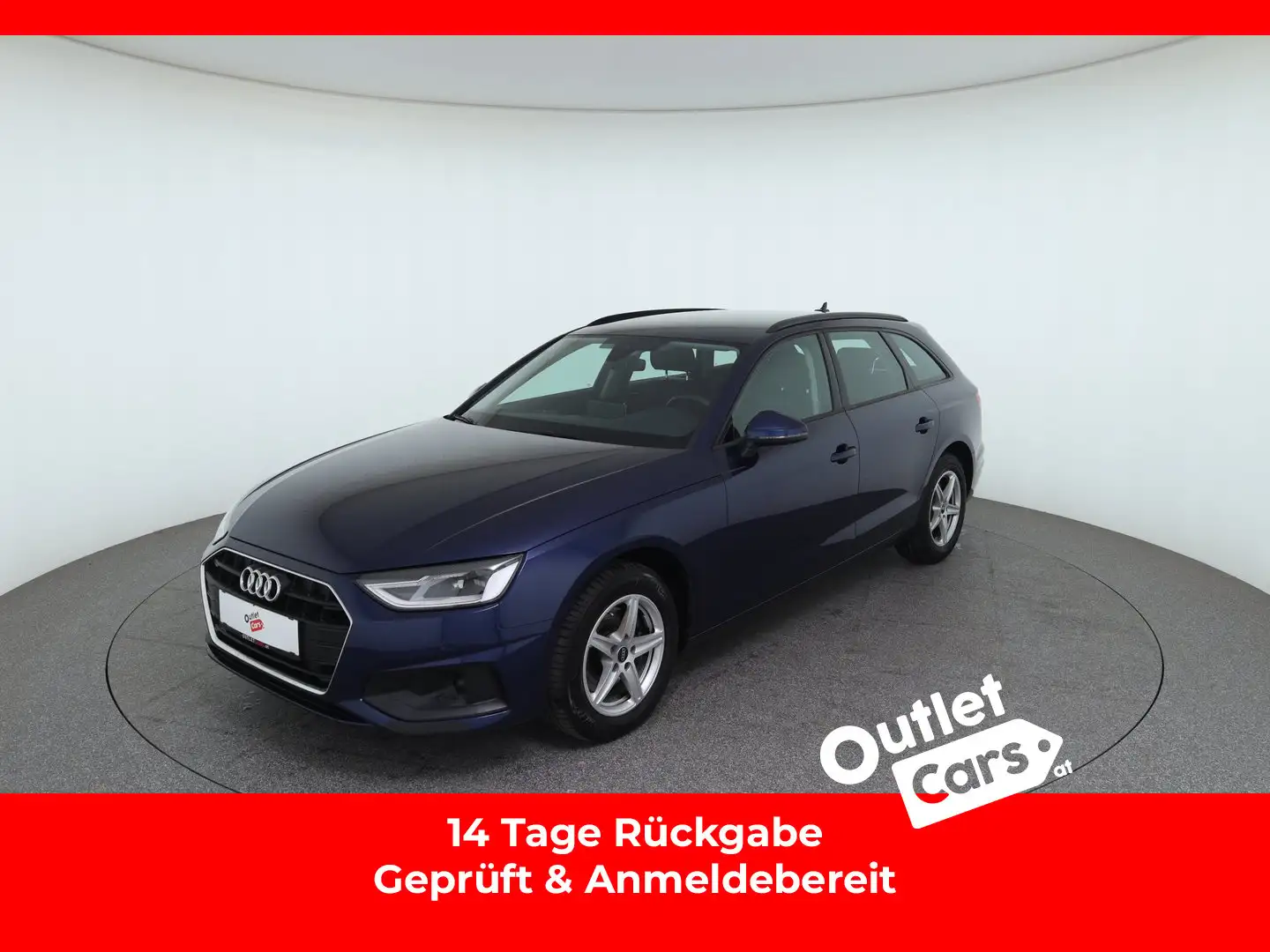 Audi A4 30 TDI Blau - 1