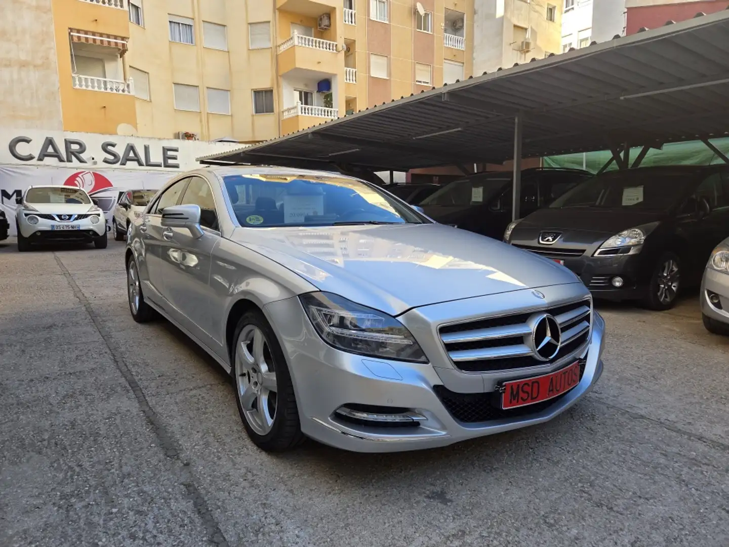 Mercedes-Benz CLS 350 350CDI BE 4M Aut. Plateado - 1