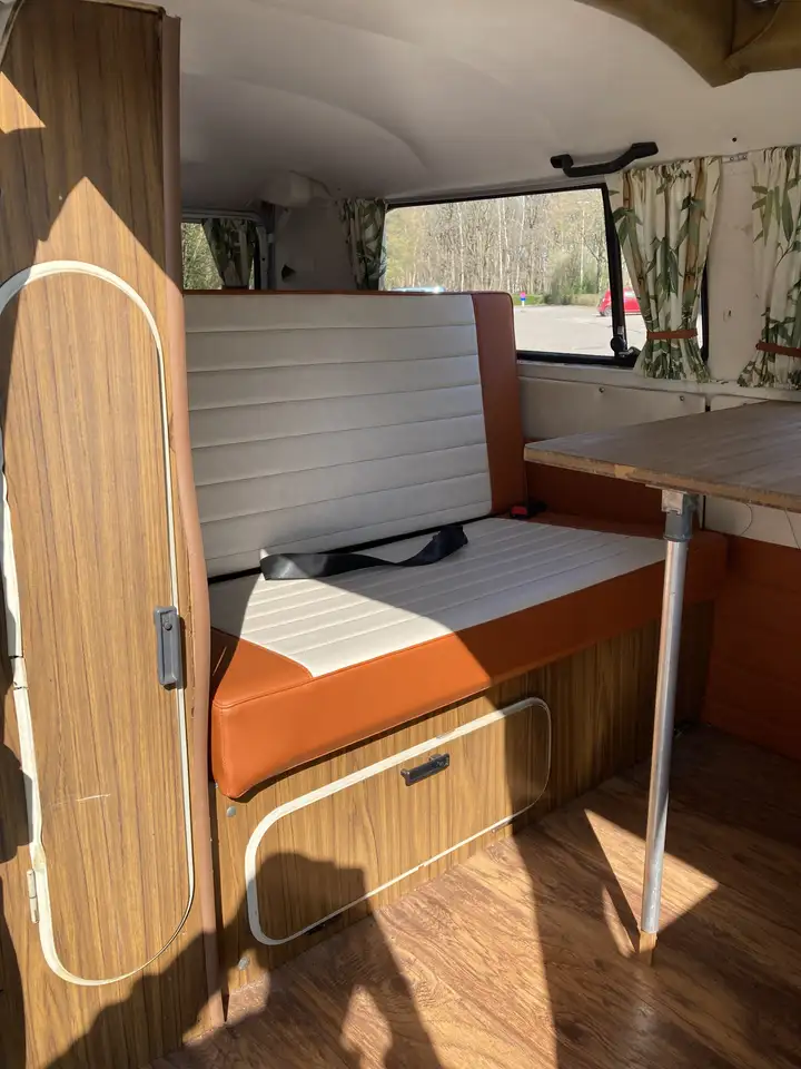 Volkswagen T2 camper / enkel om te slapen / geen keuken, foto 5
