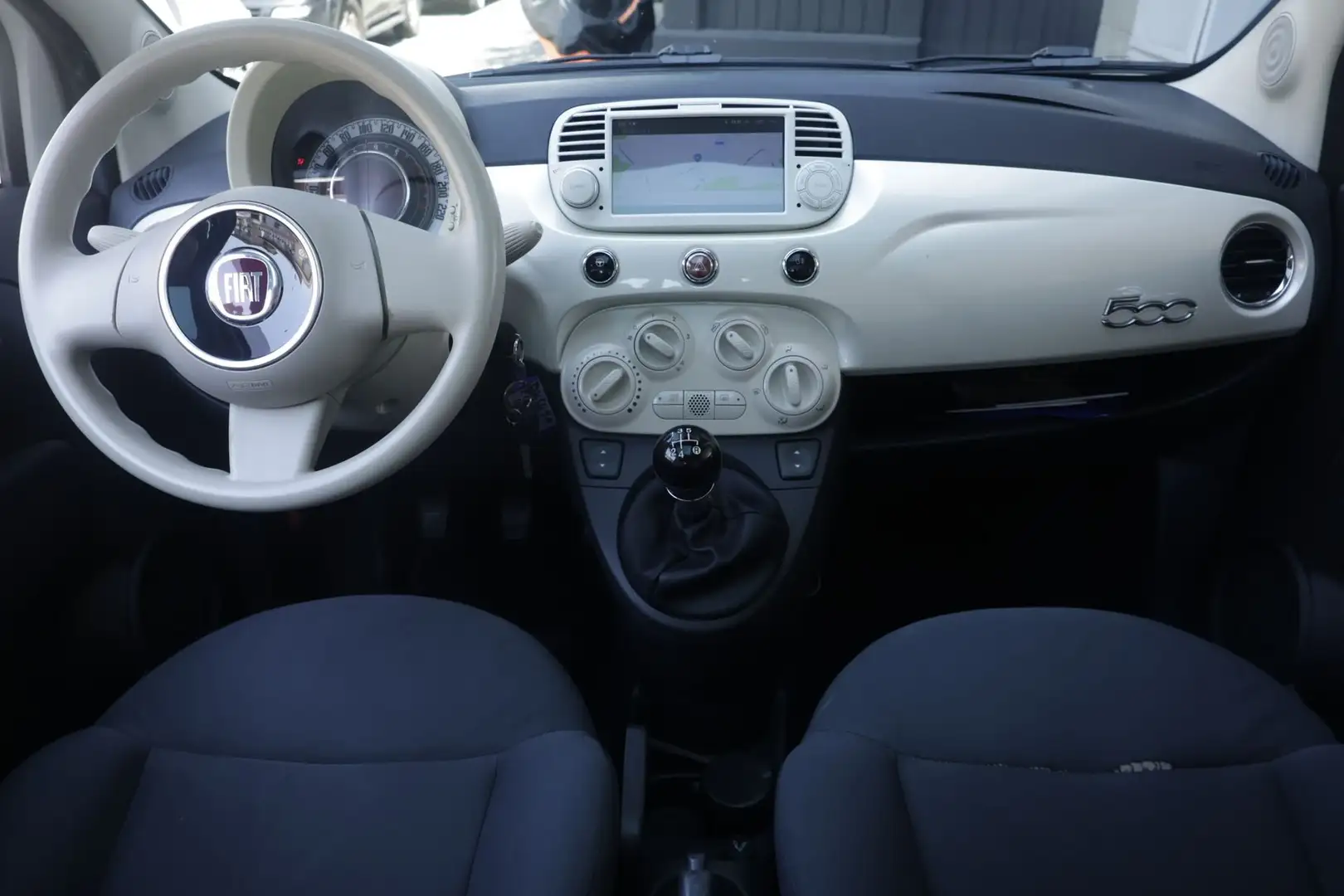 Fiat 500 FIAT 500 1.2 Lounge 51KW ANNO 2008 Bianco - 2