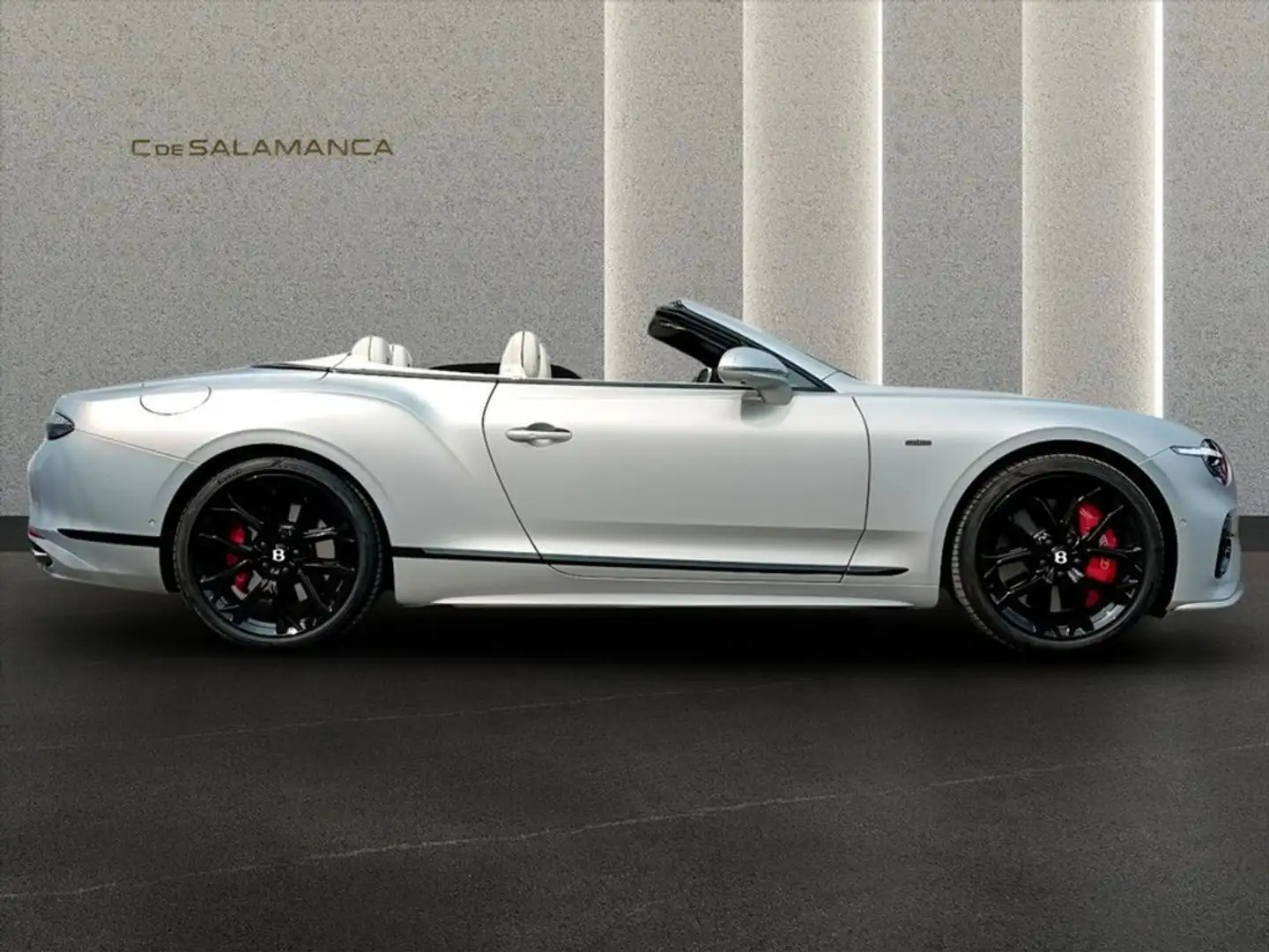 Bentley Continental GT C V8 Speed Convertible Gris - 2