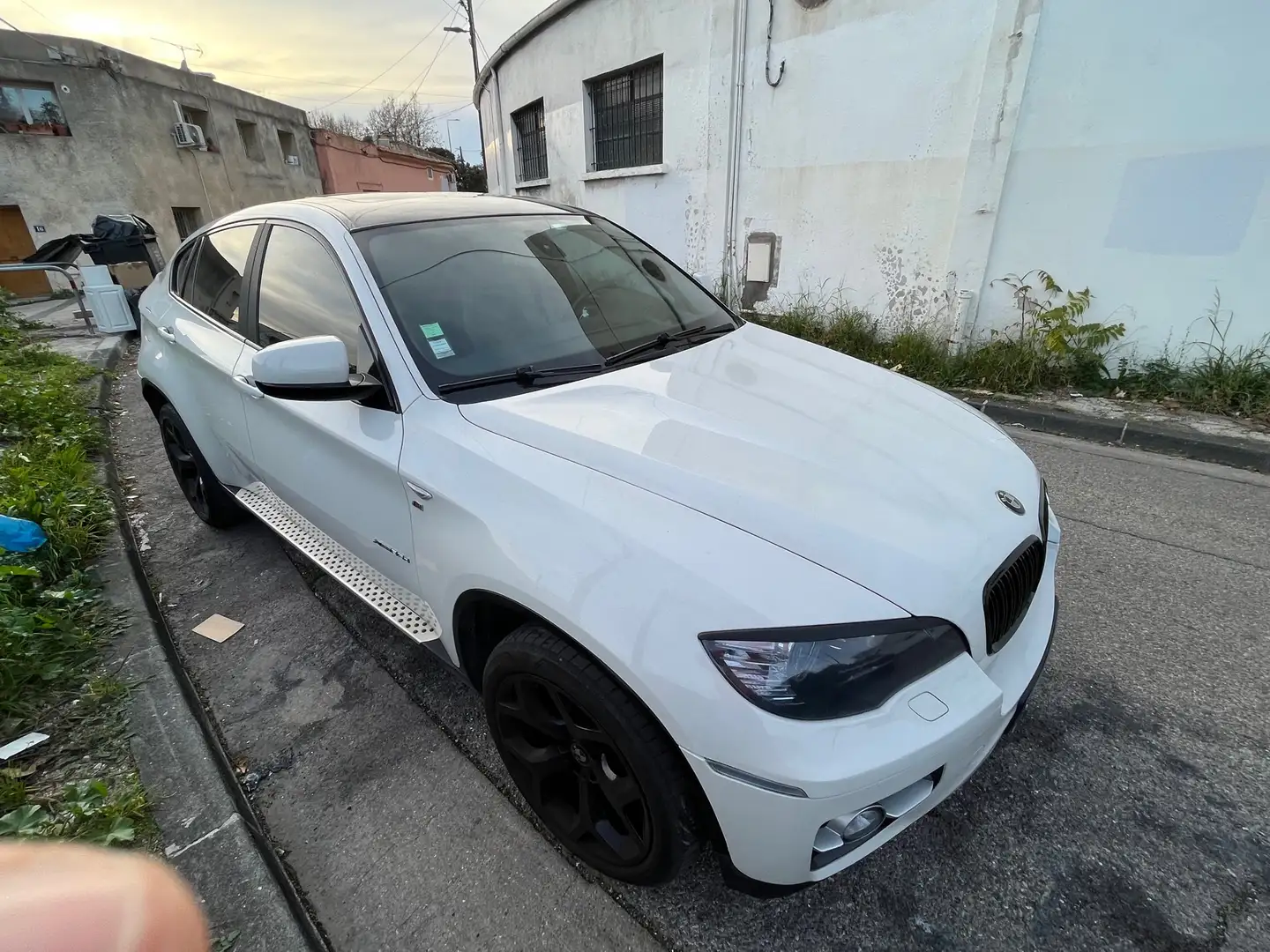 BMW X6 xDrive35d 286ch Exclusive A Blanc - 1