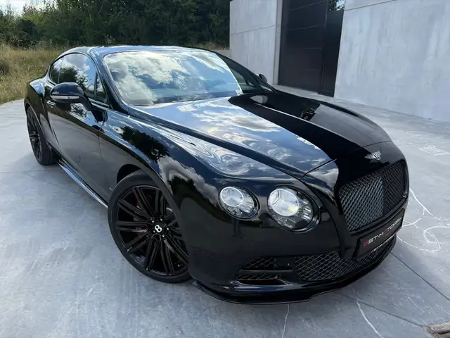 Bentley Continental GT Speed/W12/4WD/FULL HISTORY/FULL BLACK/TOP!